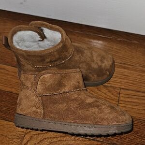 Jumping Beans Toddler Girls Brown Boots SIZE 10